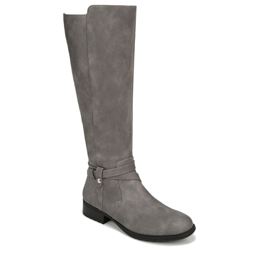 tall grey boots
