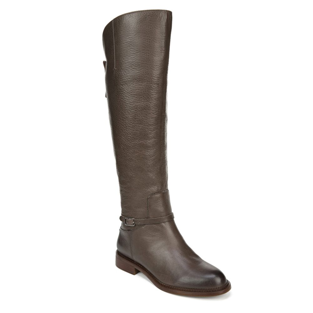 grey riding boots wide calf