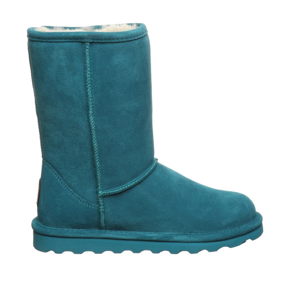 turquoise snow boots