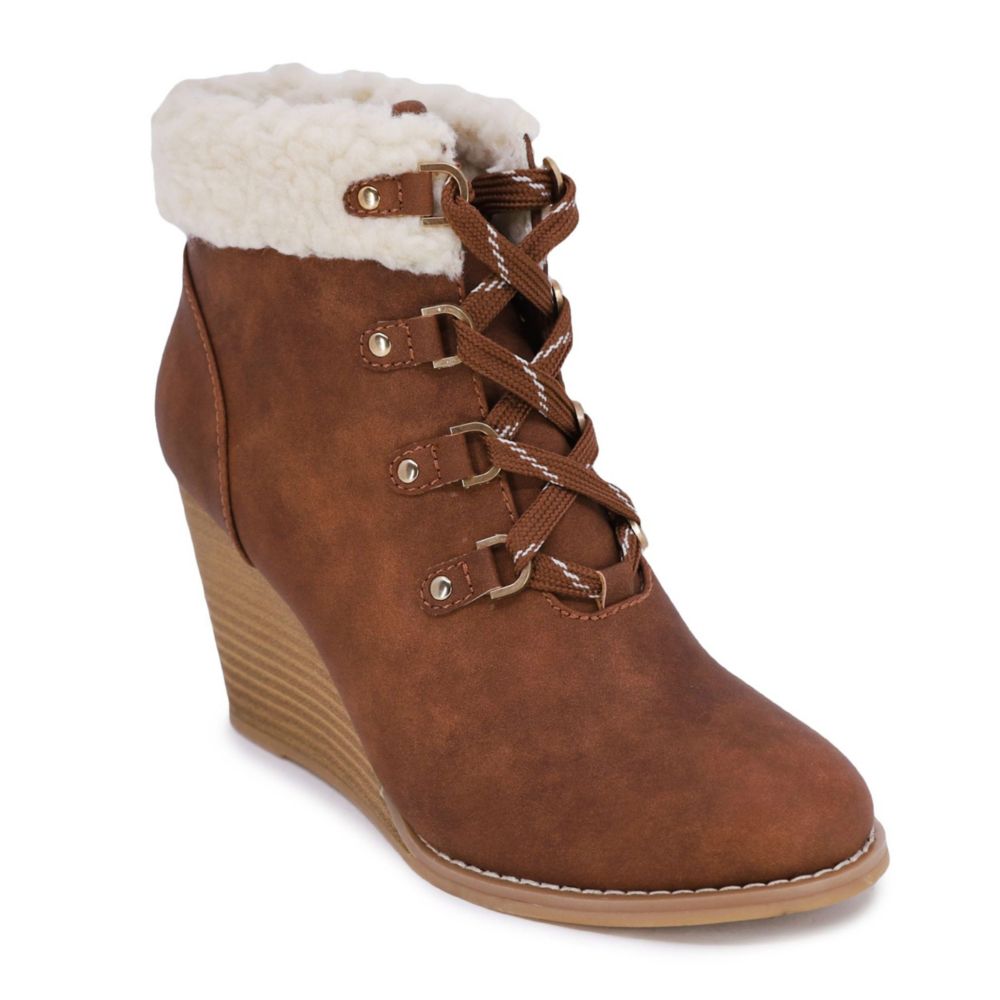 nautica wedge booties