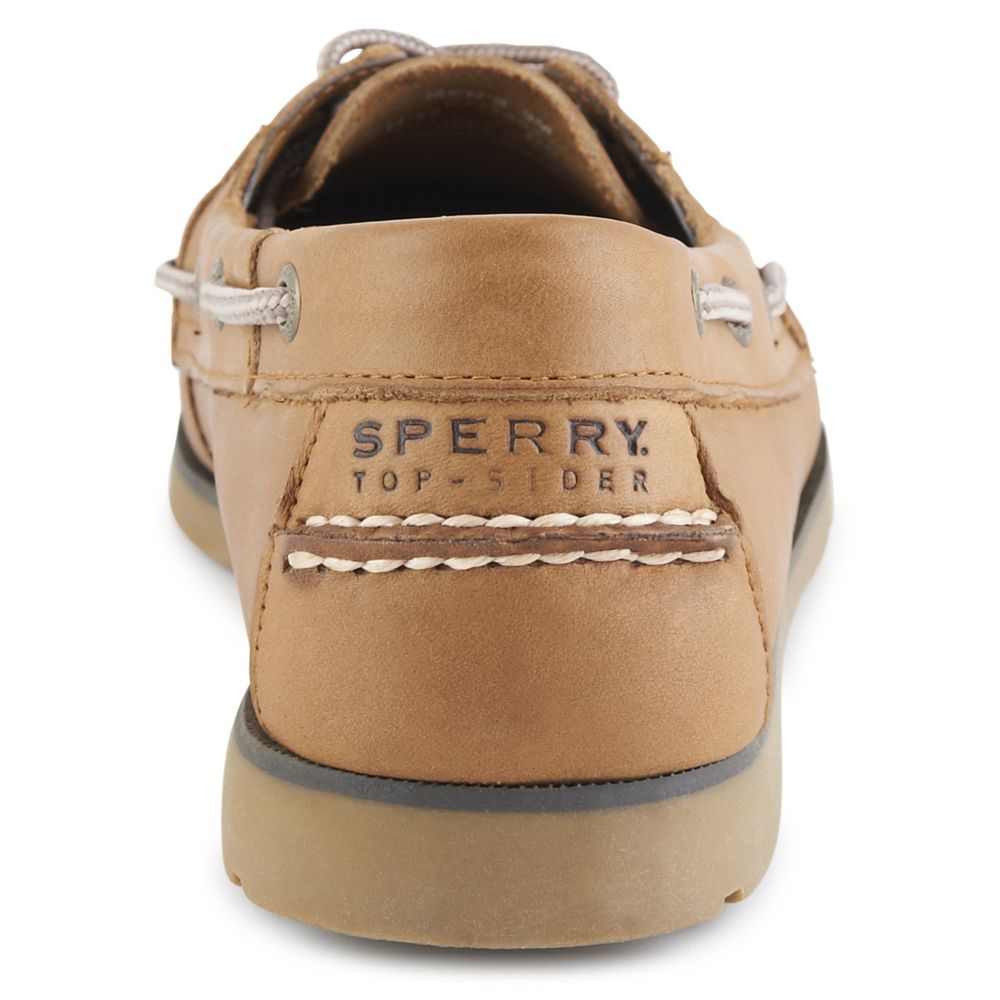 sperry leeward 2 eye dark tan