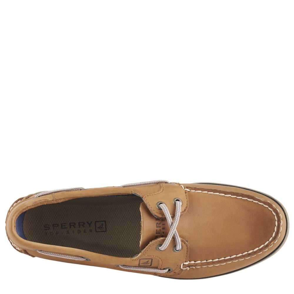 sperry leeward 2 eye yacht tan