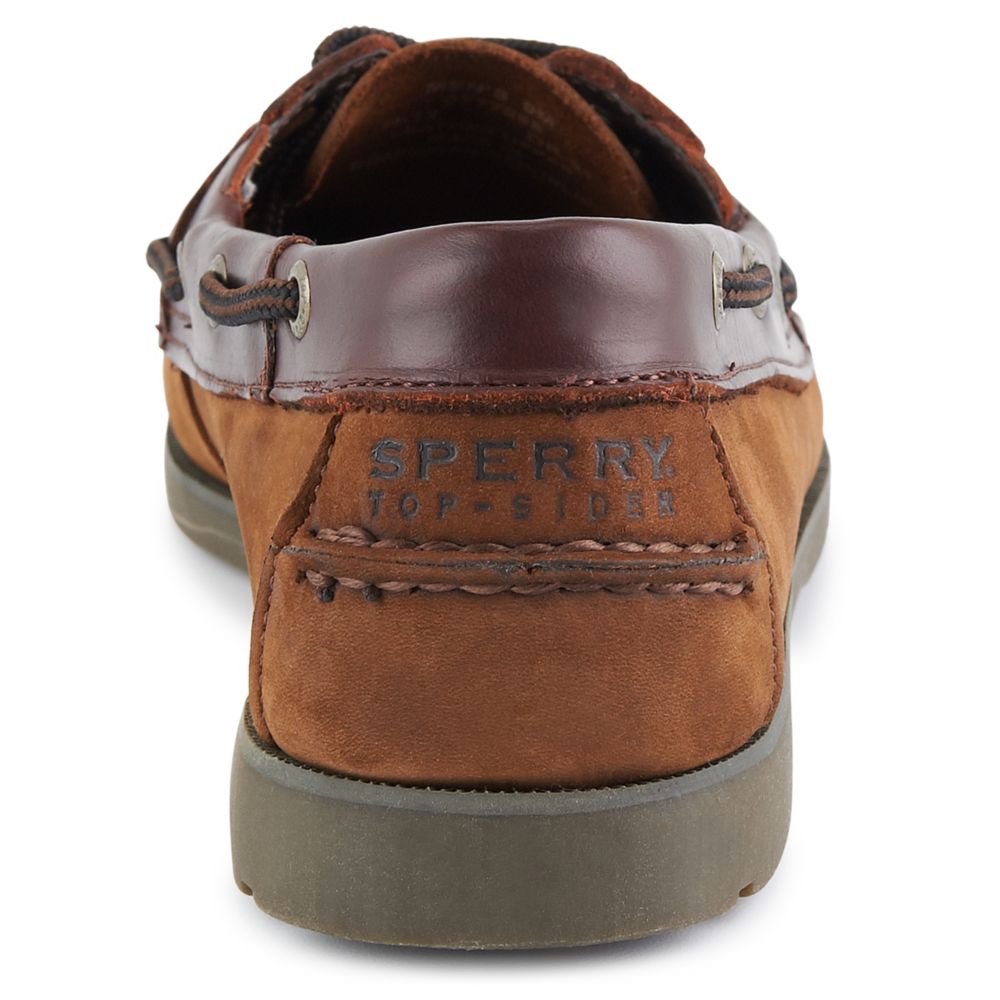 sperry leeward 2 eye dark tan