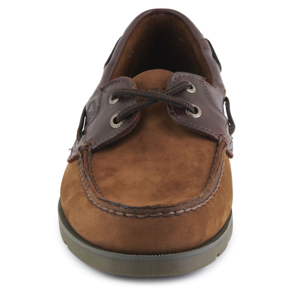 sperry leeward 2 eye dark tan