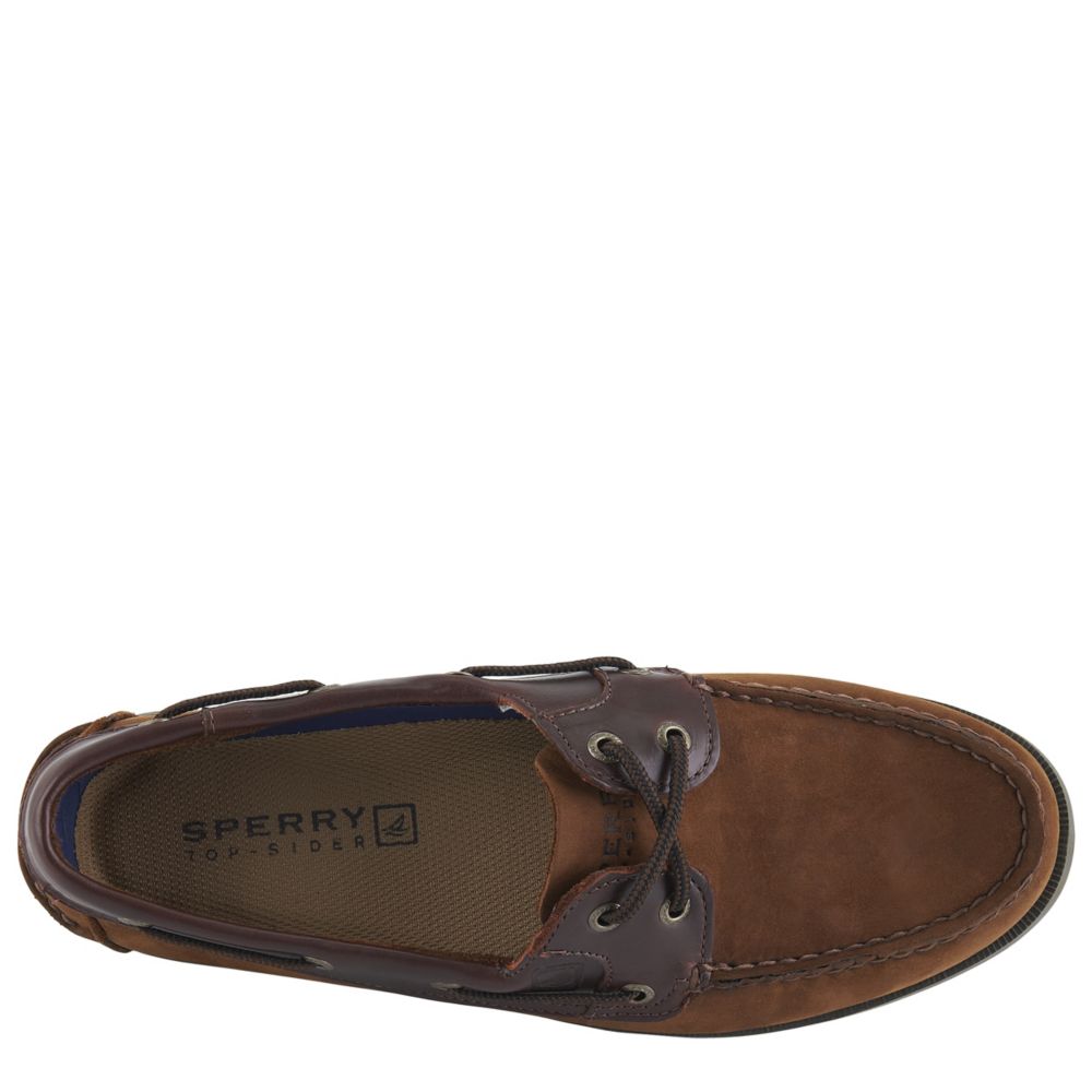 sperry leeward 2 eye dark tan