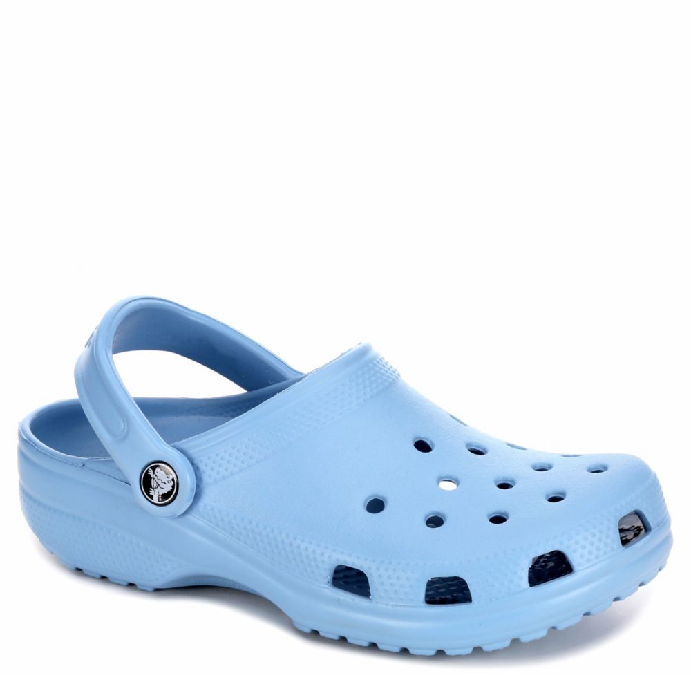 blue crocs women's