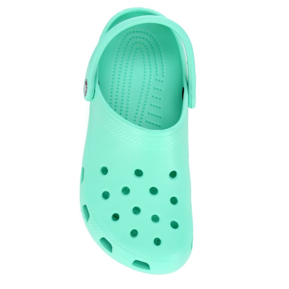 mint crocs womens