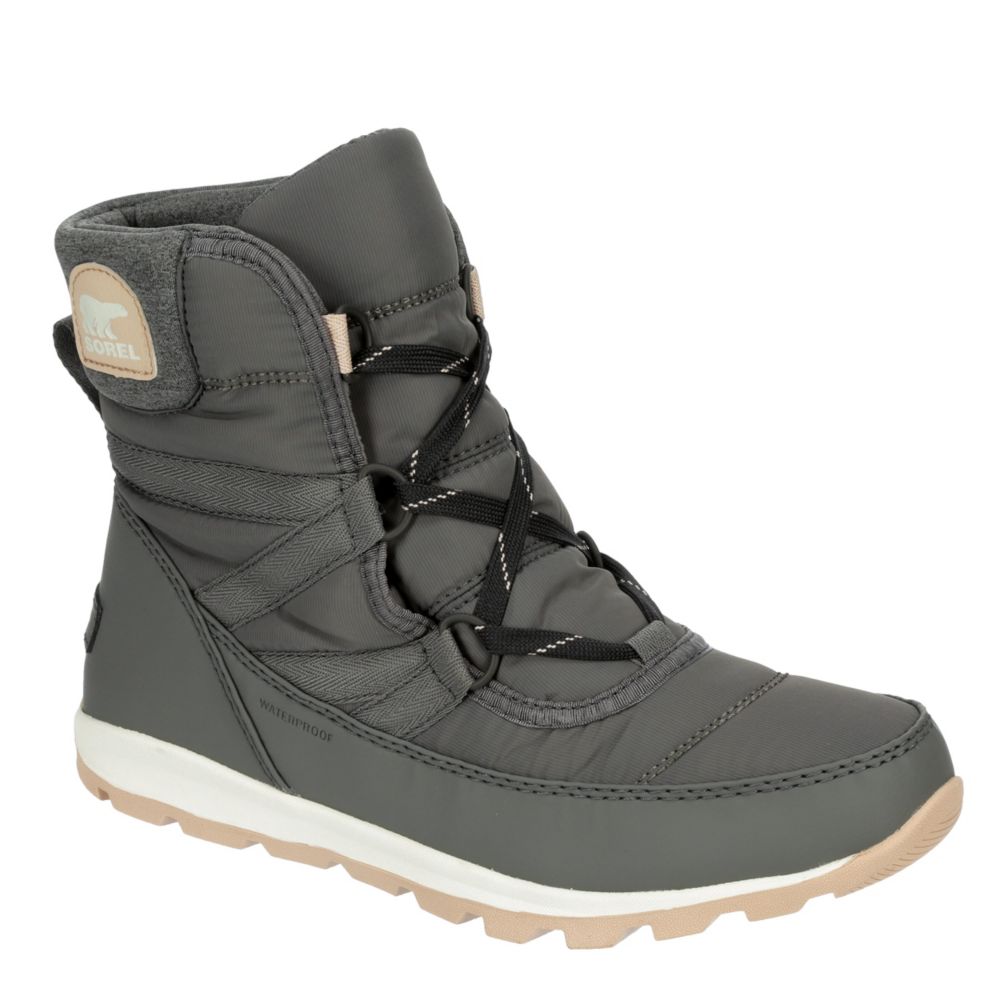 grey sorel boots