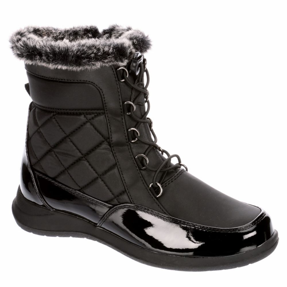 black totes boots