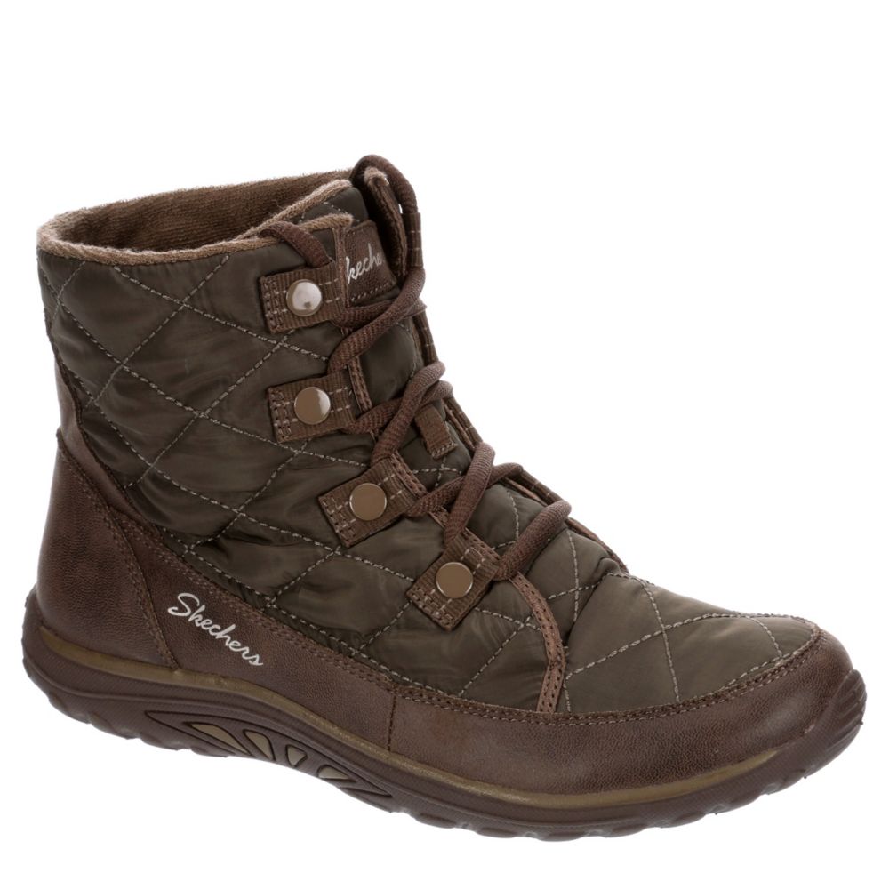 skechers boots olive