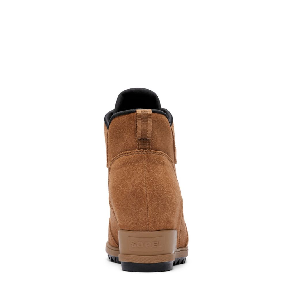sorel evie wedge bootie