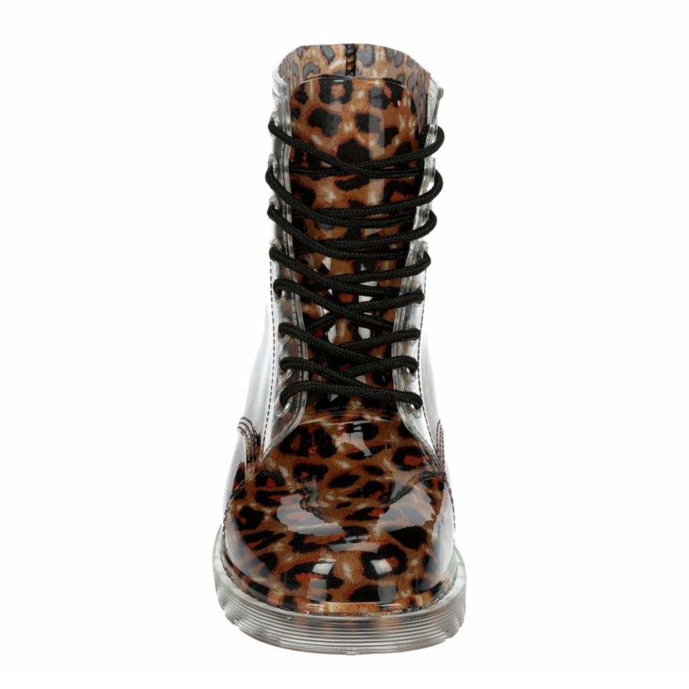 MADDEN GIRL Womens Portland Rain Boot - LEOPARD