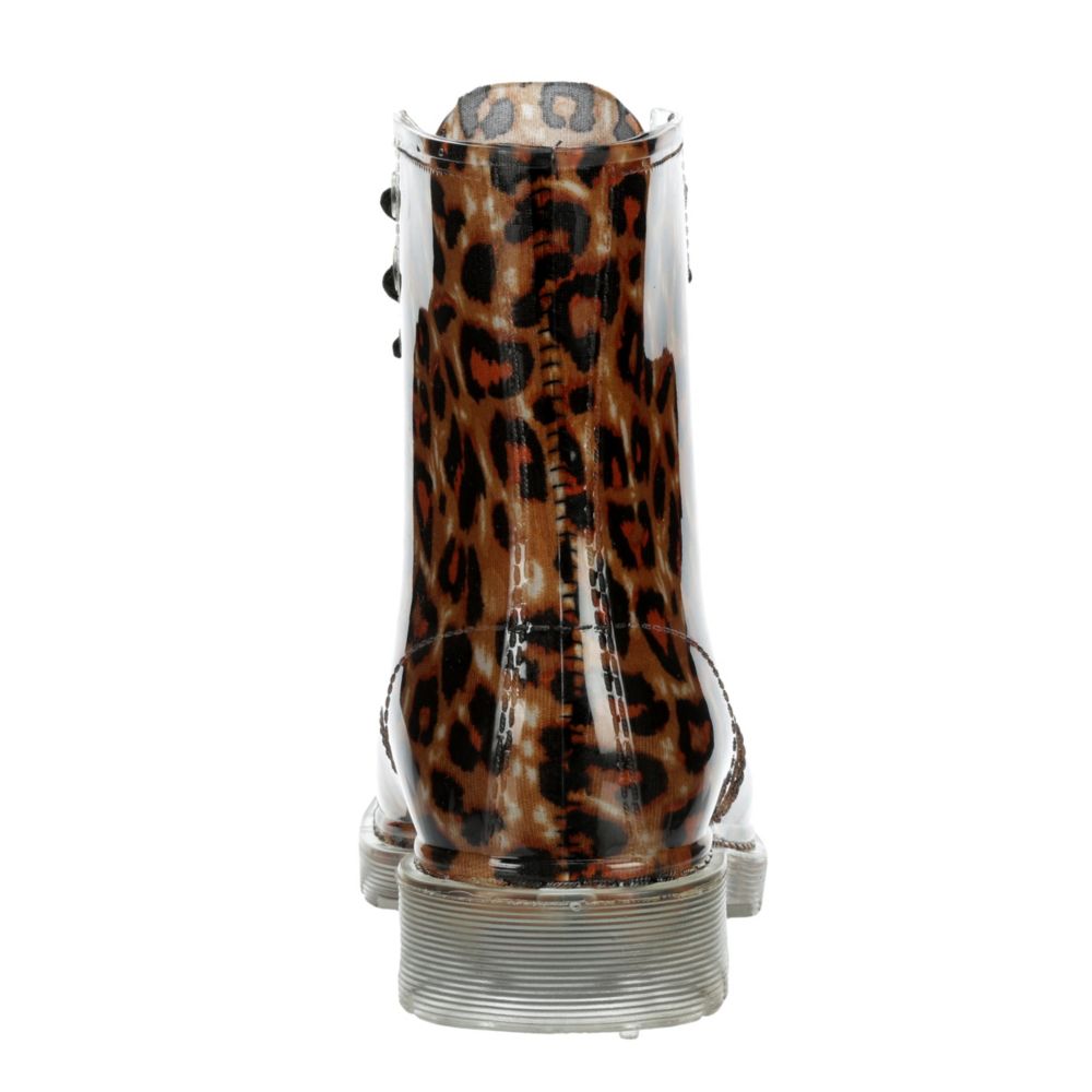 MADDEN GIRL Womens Portland Rain Boot - LEOPARD