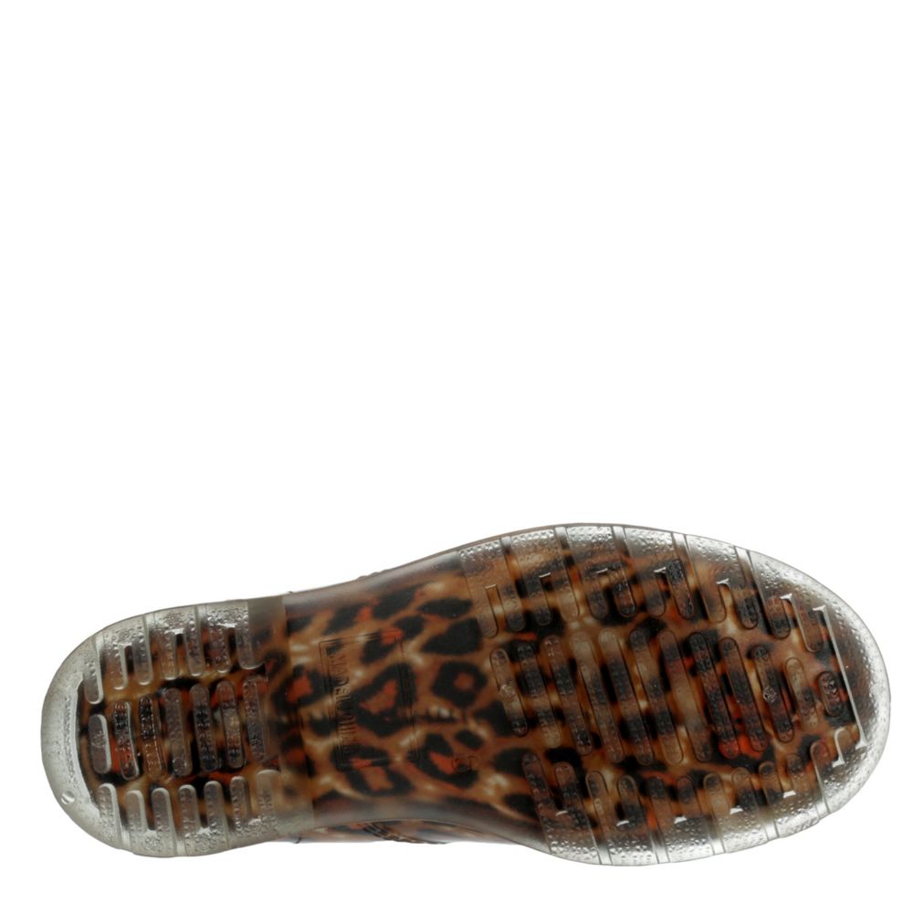 MADDEN GIRL Womens Portland Rain Boot - LEOPARD