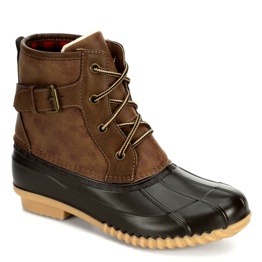 tan duck boot