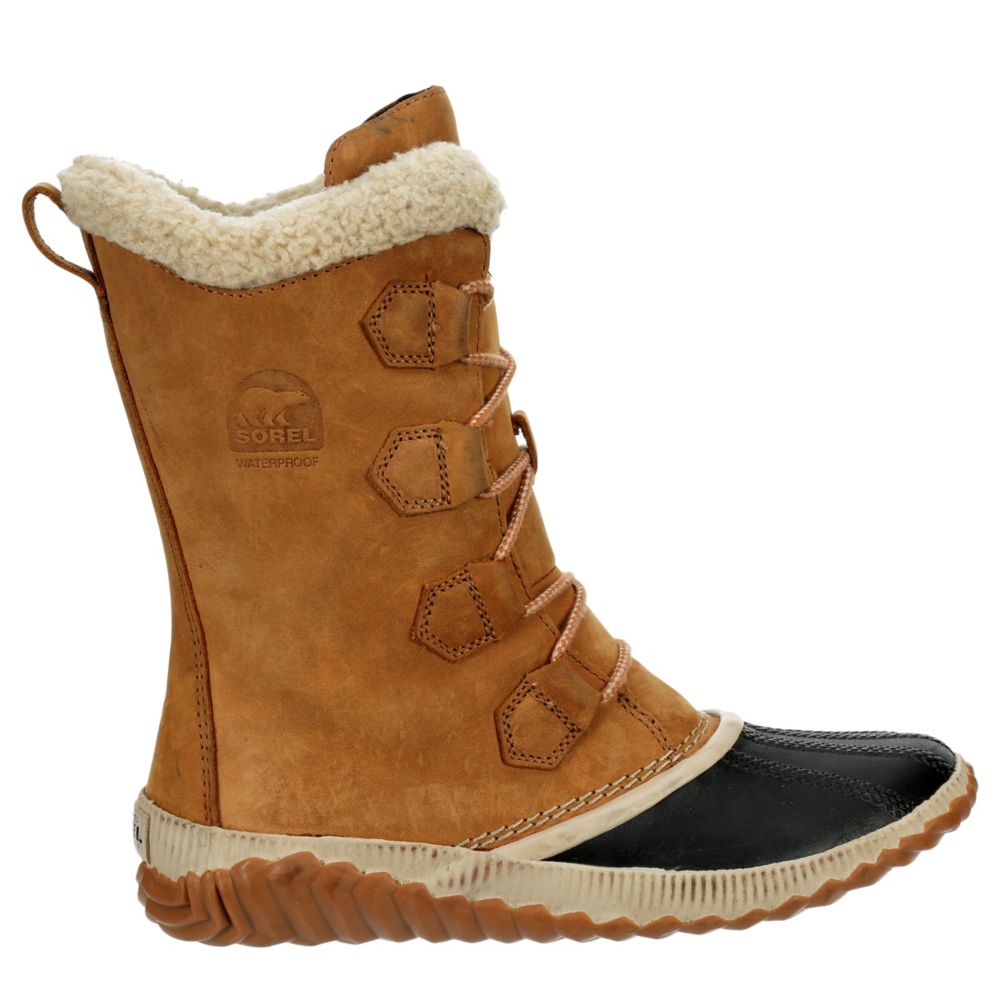 tall duck boots womens