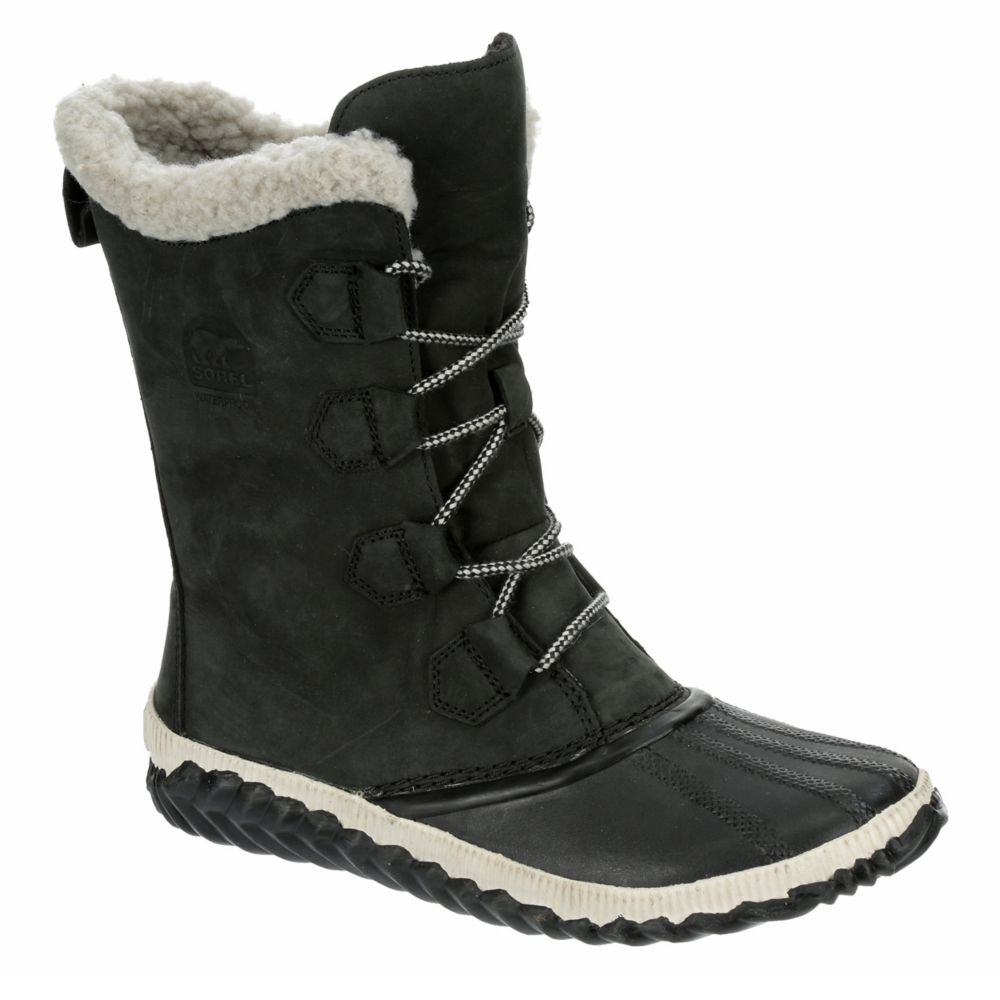 sorel black duck boots