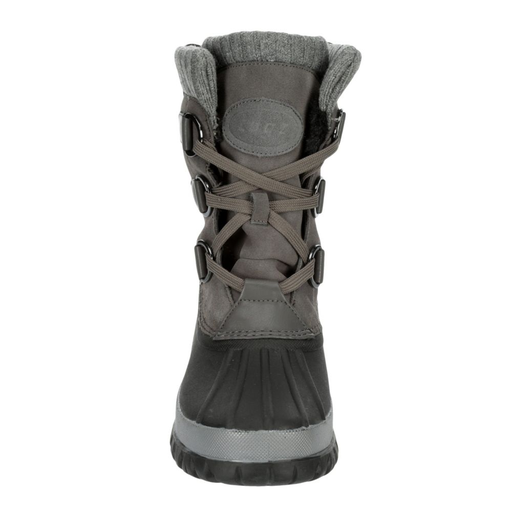 womens grey duck boots