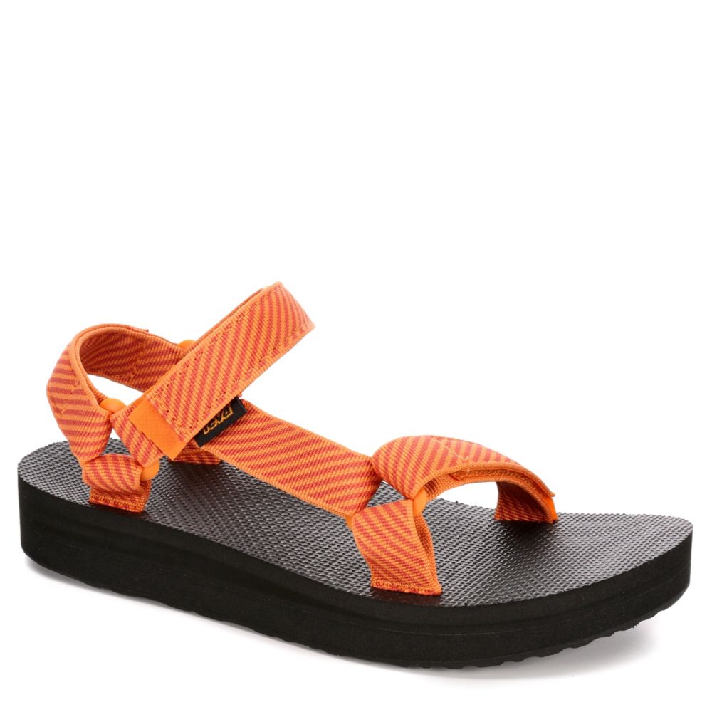 teva sandals orange