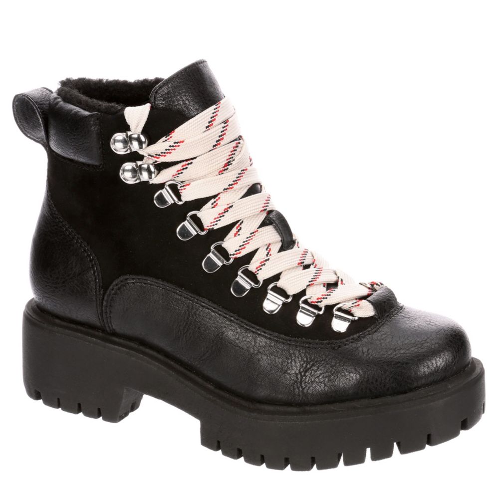 womens chunky hiker boots