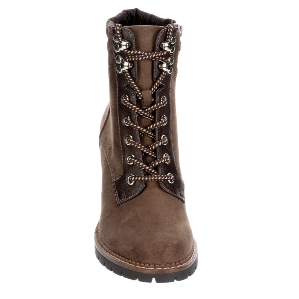 hunter lace up boots womens