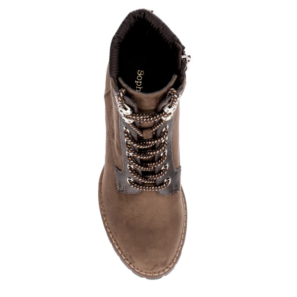 hunter lace up boots womens