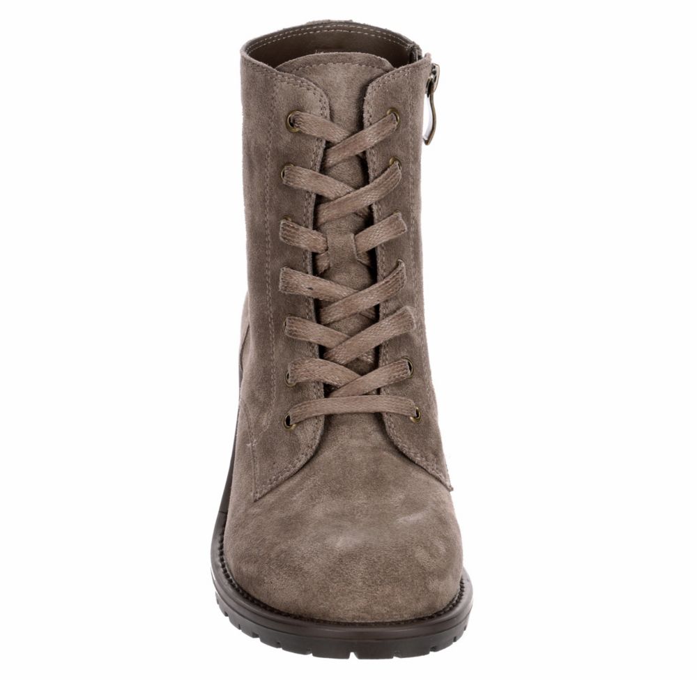 BJORNDAL Womens Sasha Combat Boot - TAUPE