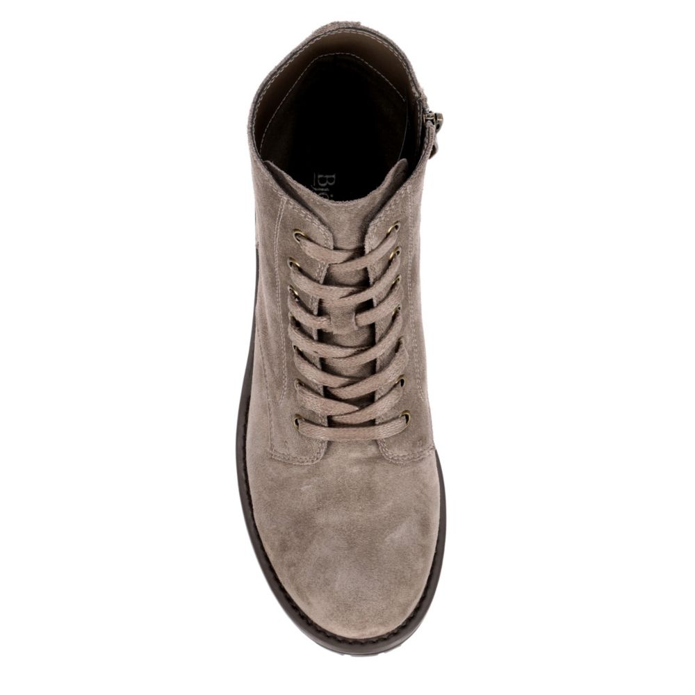 BJORNDAL Womens Sasha Combat Boot - TAUPE