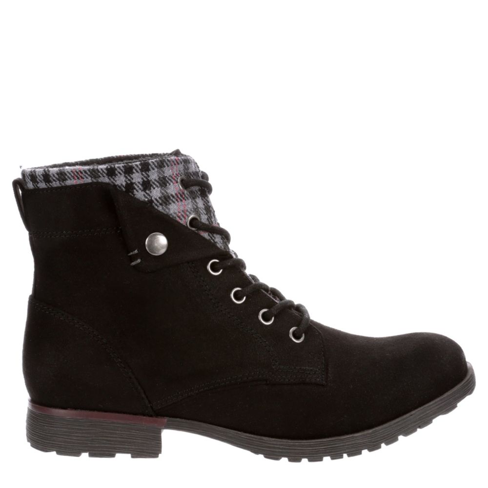 ROCK & CANDY Womens Tavin Hiker Boot - BLACK