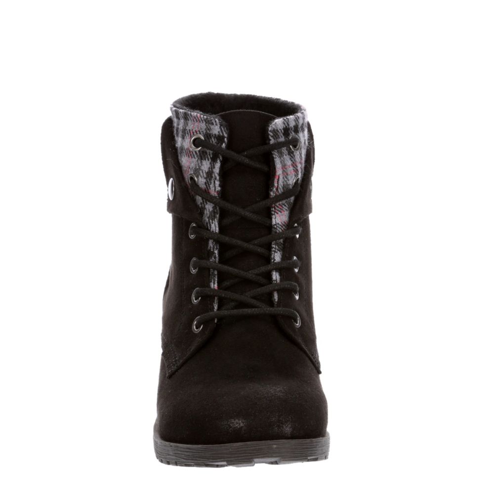 ROCK & CANDY Womens Tavin Hiker Boot - BLACK