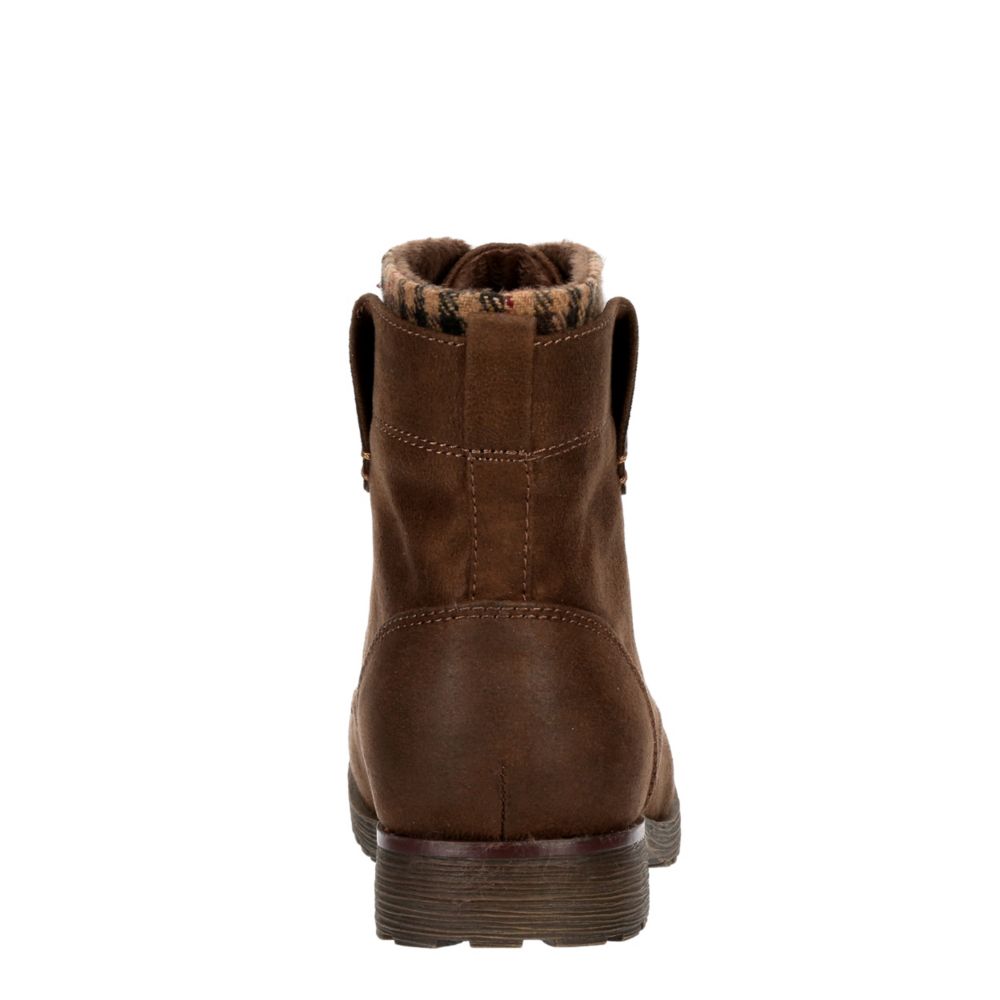 ROCK & CANDY Womens Tavin Hiker Boot - BROWN
