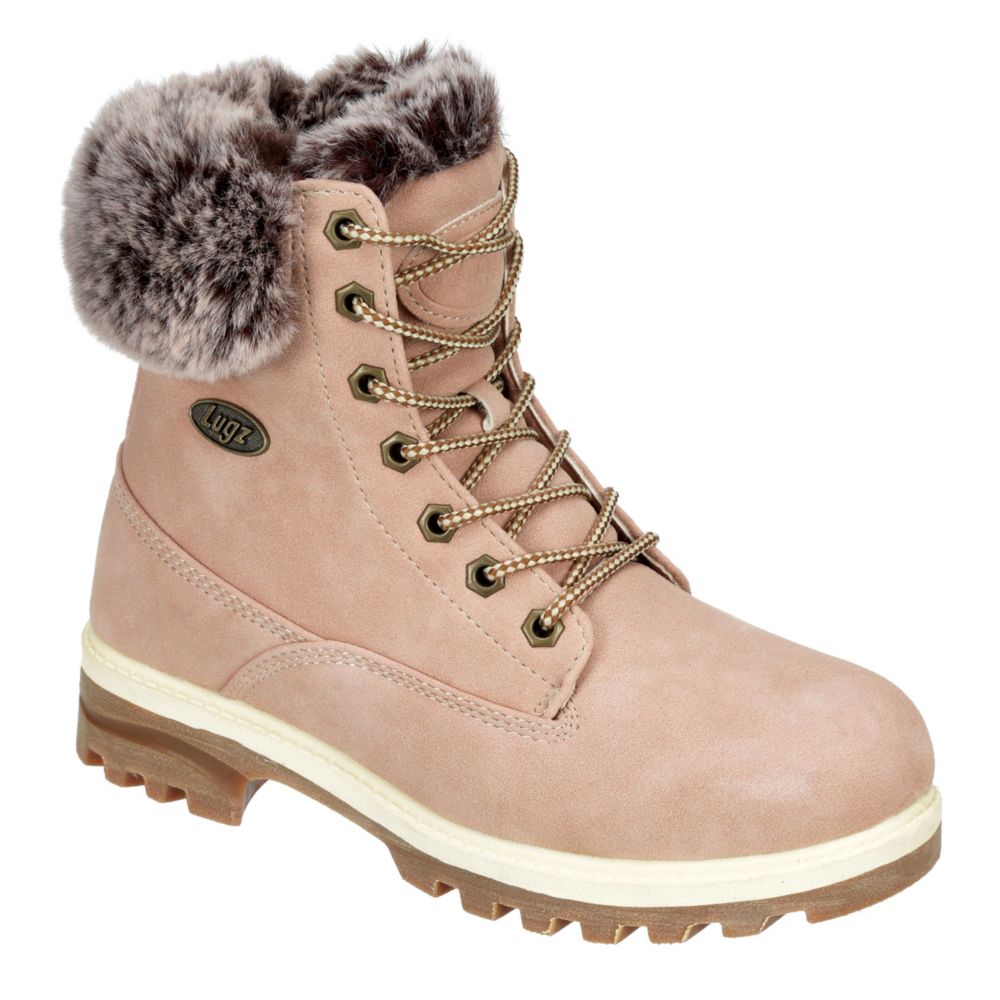 lugz women's empire hi fur lace up winter boot