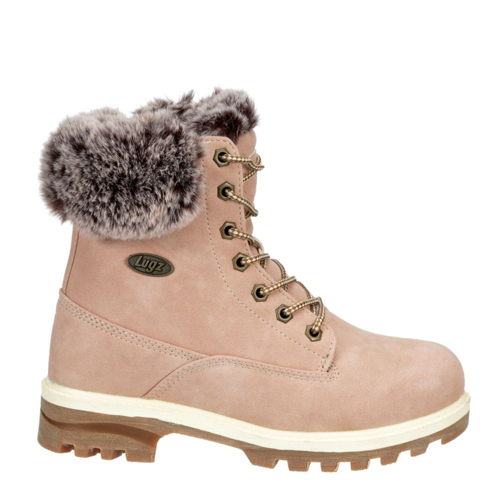 women's pink lugz boots