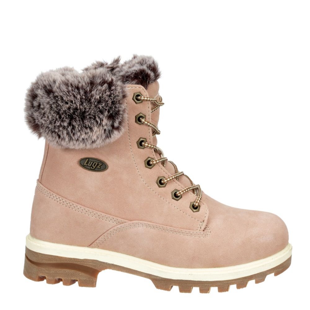lugz women's empire hi fur lace up winter boot
