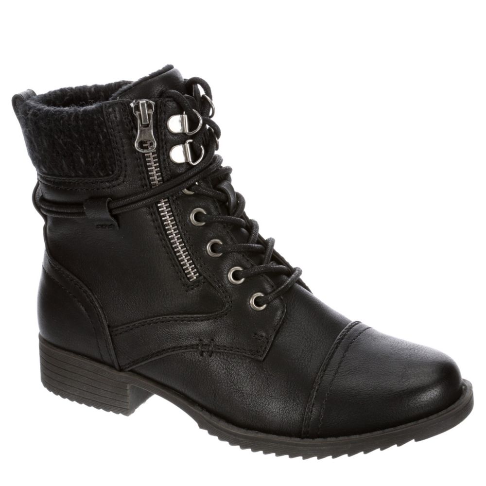 Black Sean Alan Womens Bronx2 Boots Off Broadway Shoes