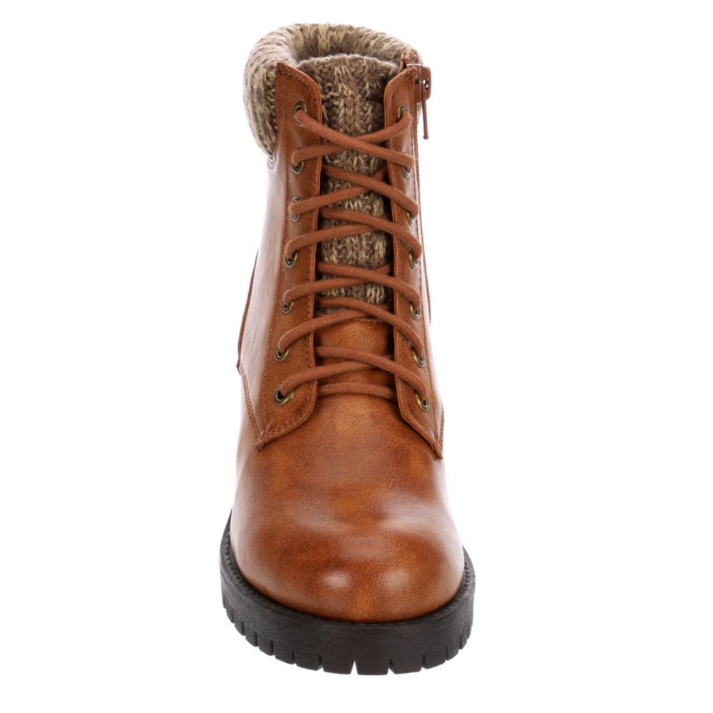 MIA Womens Alba Hiker Boot - TAN