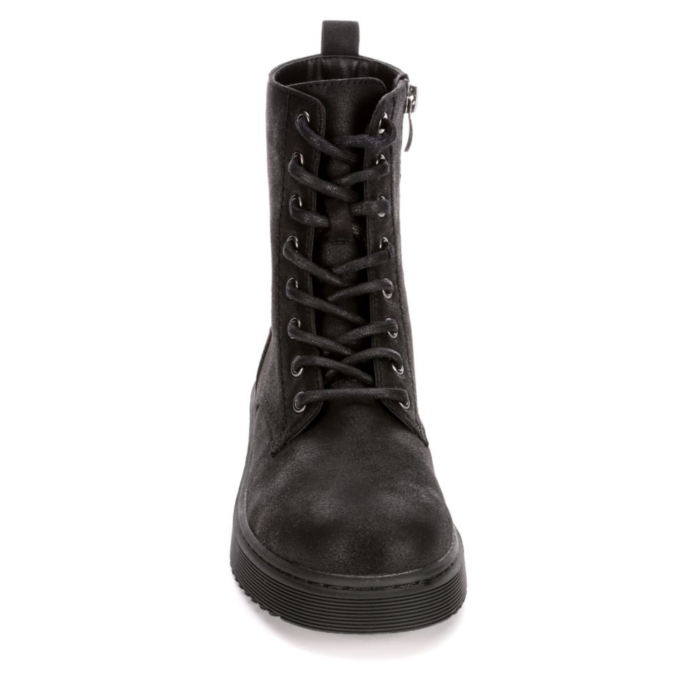 XAPPEAL Womens Amara Combat Boot - BLACK