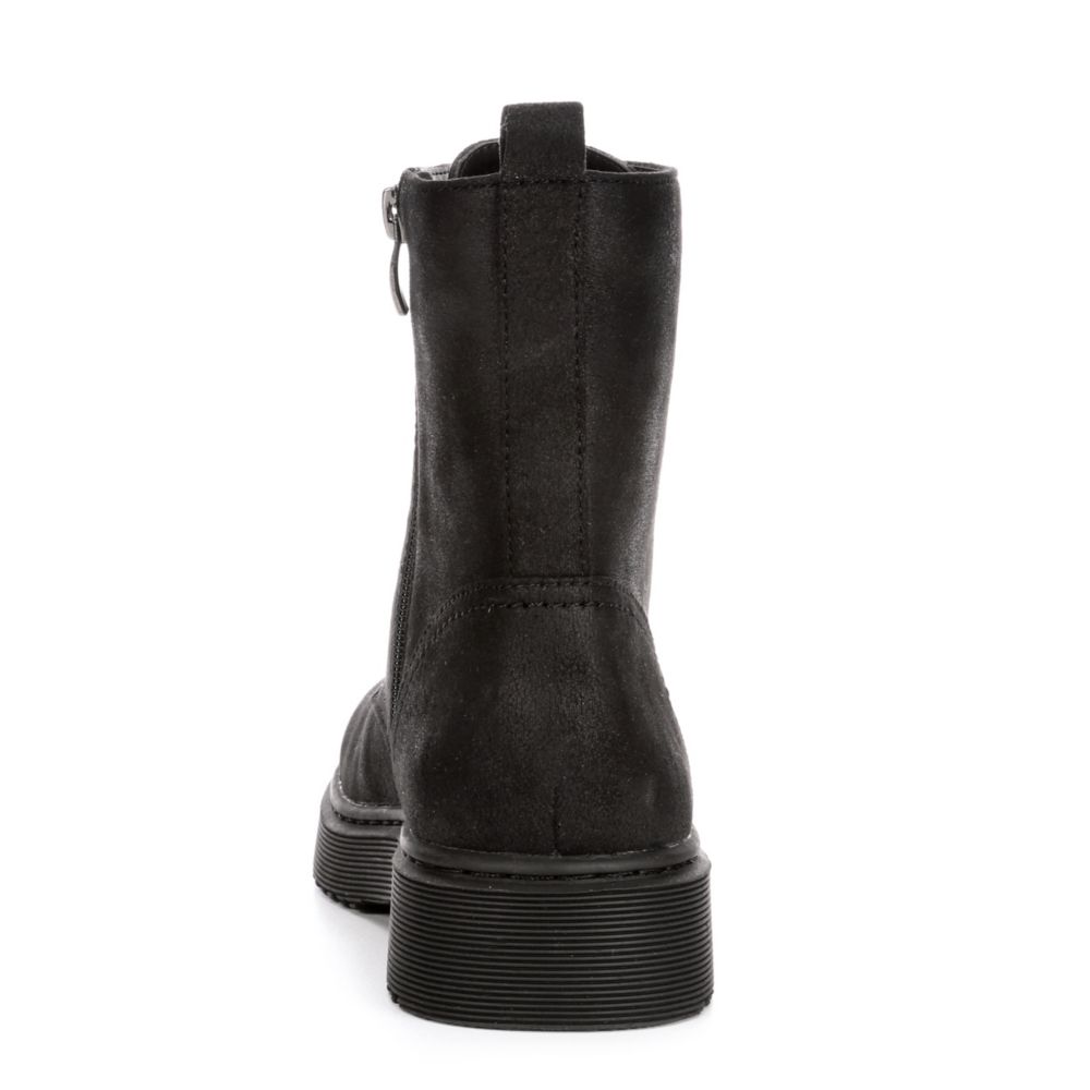XAPPEAL Womens Amara Combat Boot - BLACK
