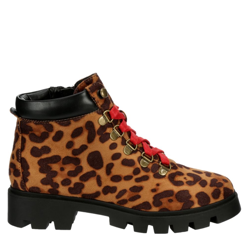 L4L Womens Freakout Hiker Boot - LEOPARD