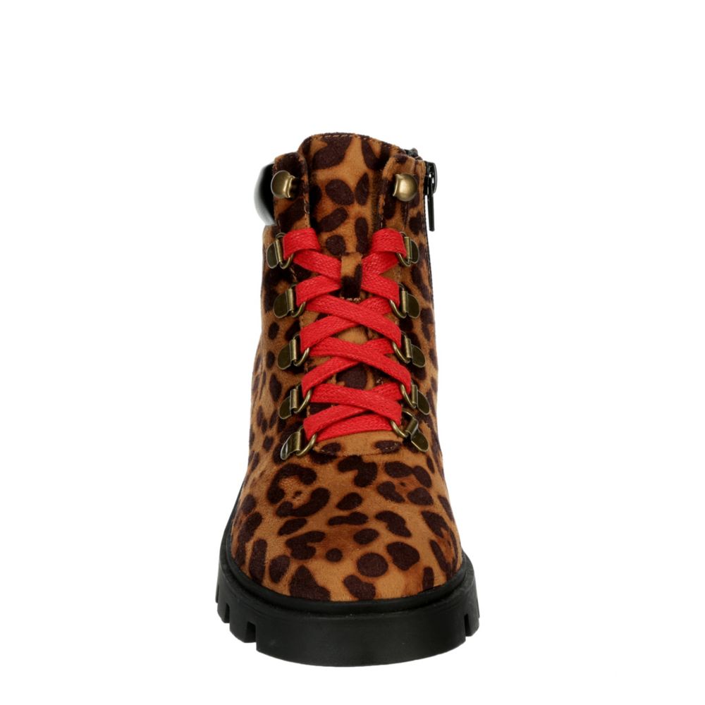 L4L Womens Freakout Hiker Boot - LEOPARD