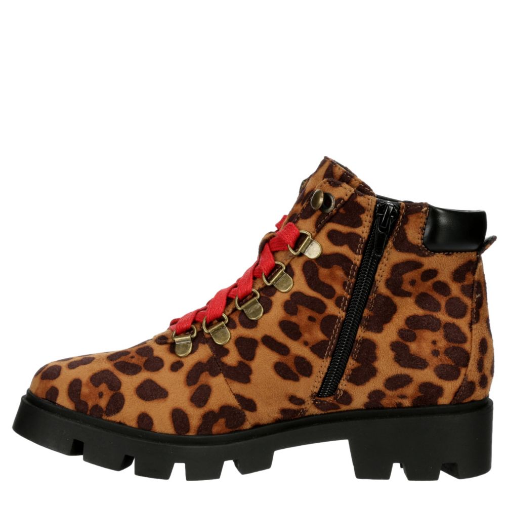 L4L Womens Freakout Hiker Boot - LEOPARD