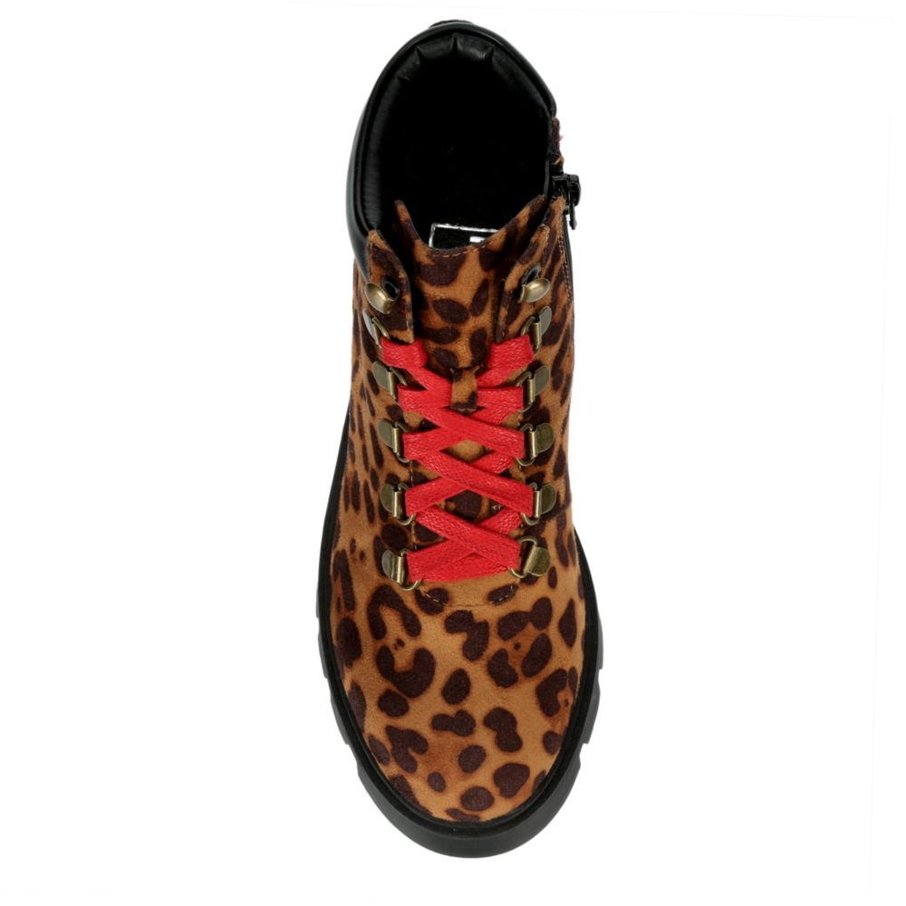 L4L Womens Freakout Hiker Boot - LEOPARD