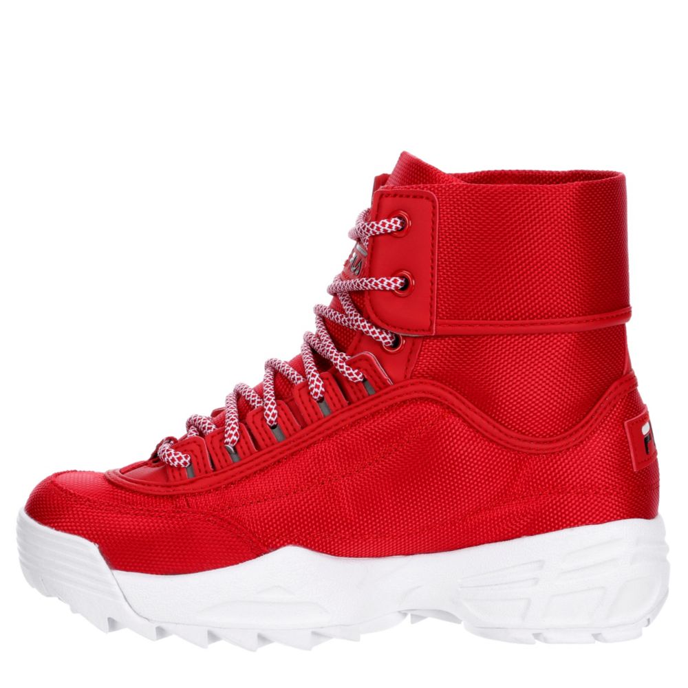 red fila boots