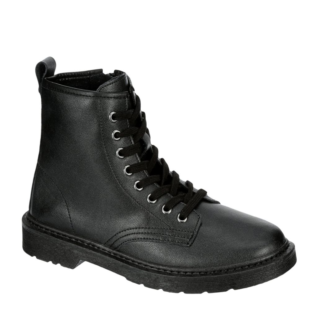 Black Steve Madden Womens Cole Combat 