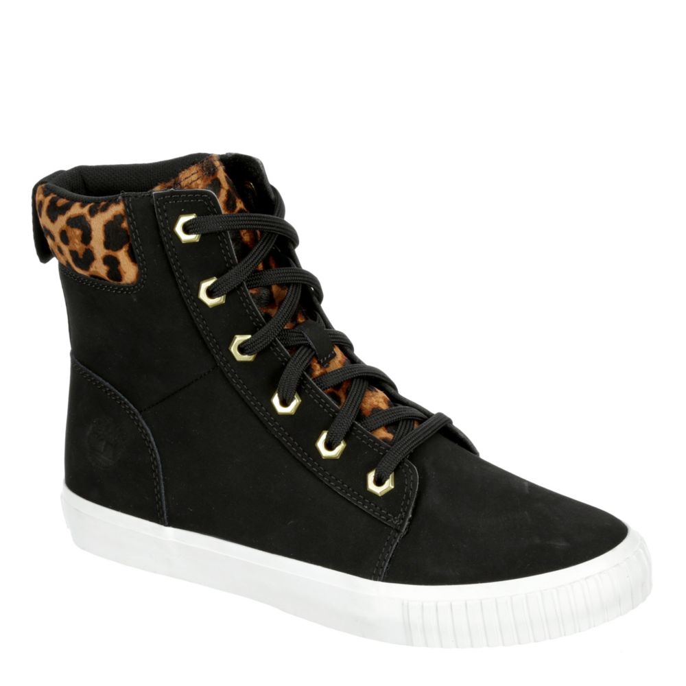 timberland sneaker boots black