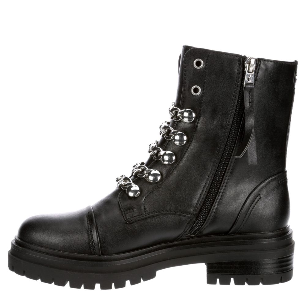 CIRCUS BY SAM EDELMAN Womens Gili Combat Boot - BLACK