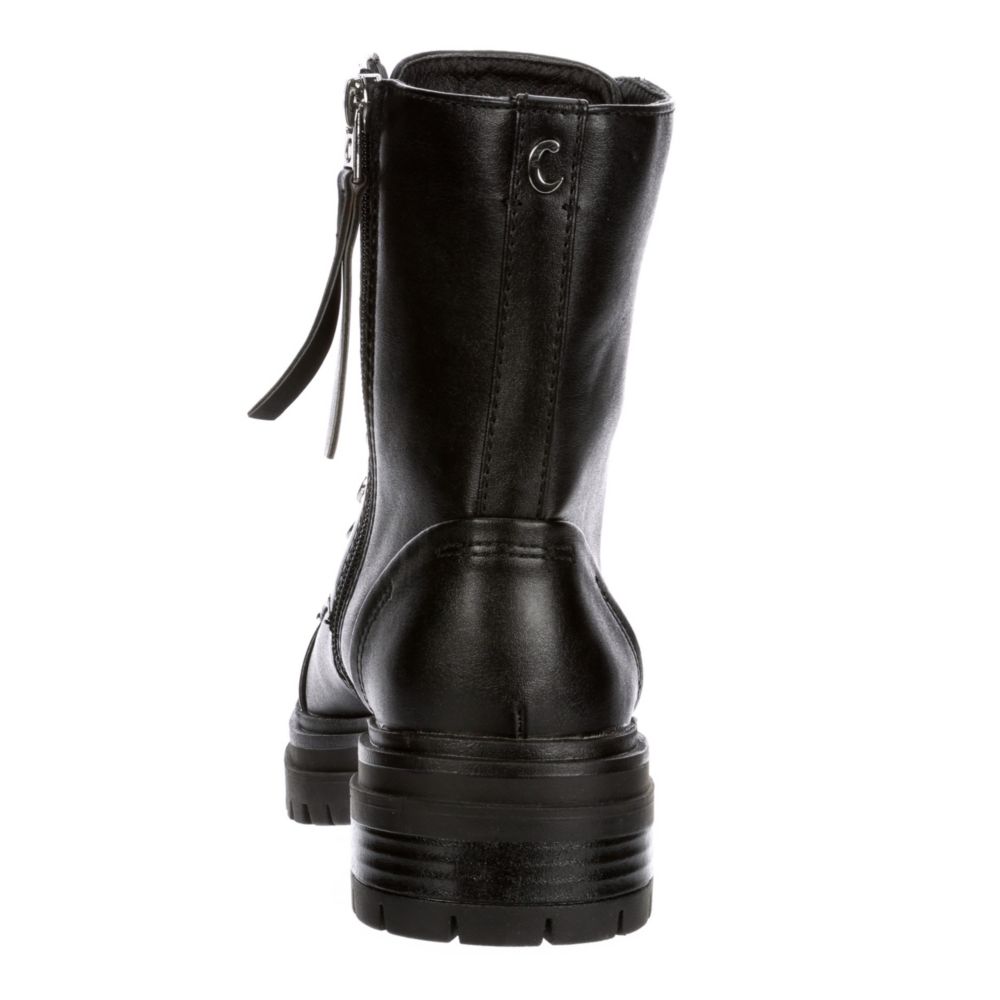 CIRCUS BY SAM EDELMAN Womens Gili Combat Boot - BLACK