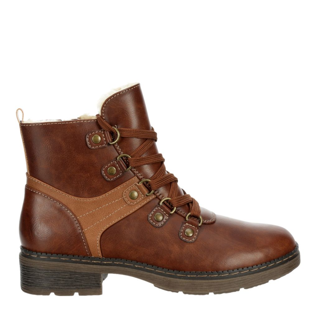 brown hiker boots women