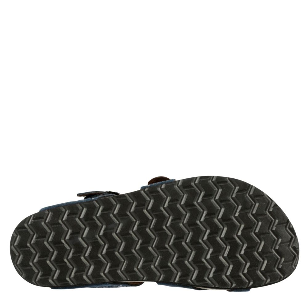 WHITE MOUNTAIN Womens Graham Footbed Sandal - NAVY