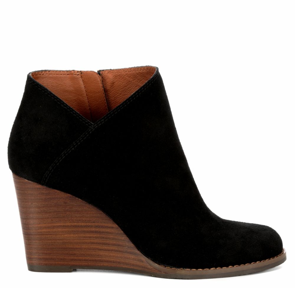 lucky brand yoniana wedge bootie